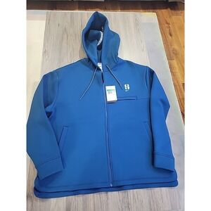 Nike Dri-FIT Sabrina Signature Full-Zip Womens Hoodie. Blue.  Size XL.